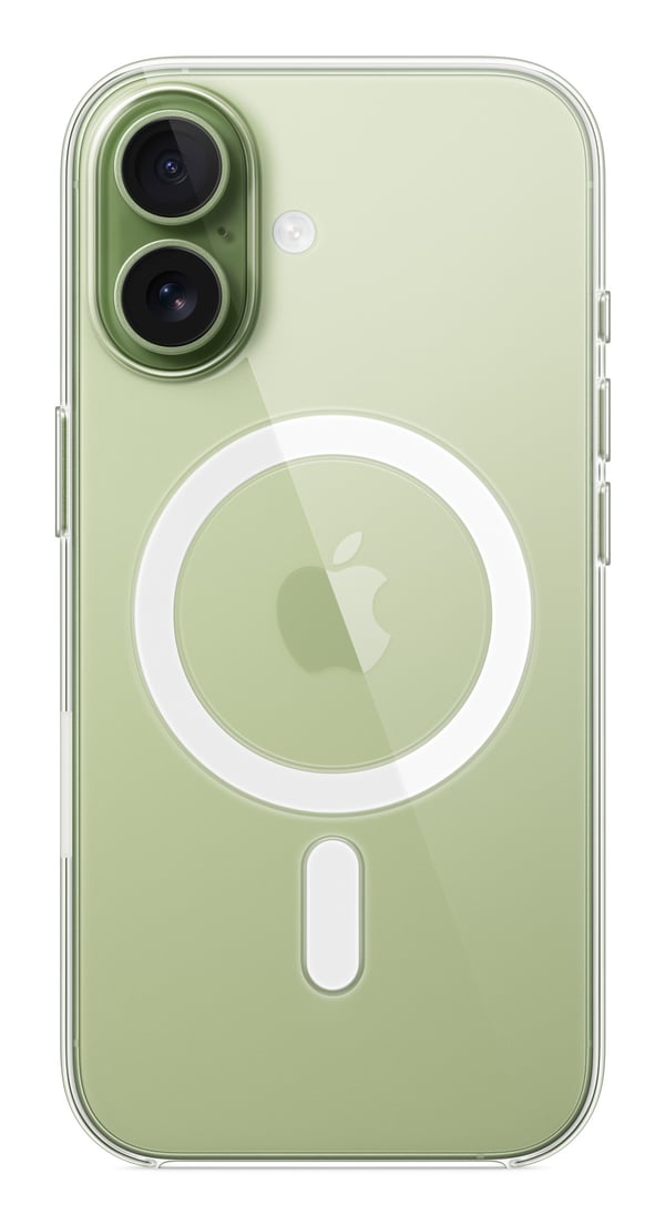 Apple MGF24ZM/A mobiltelefonfodral 16 cm (6.3") Mobilskal Transparent