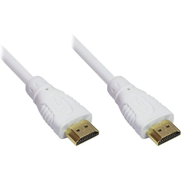 Techly ICOC HDMI-4-020NWT HDMI-kabel 2 m HDMI Type A (Standard) Hvid