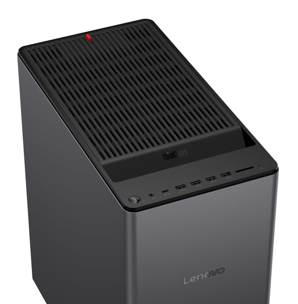 Lenovo ThinkCentre X Tower Intel Core Ultra 9 285 32 GB DDR5-SDRAM 512 GB SSD NVIDIA GeForce RTX 5060 Ti Windows 11 Pro PC Svart