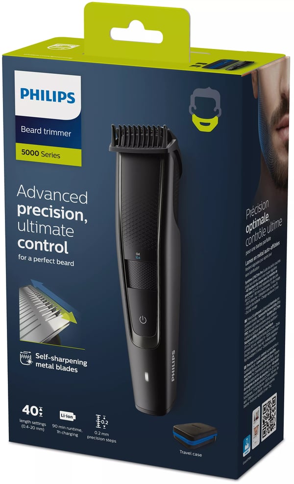 Philips BEARDTRIMMER Series 5000 BT5515/70 Skægtrimmer