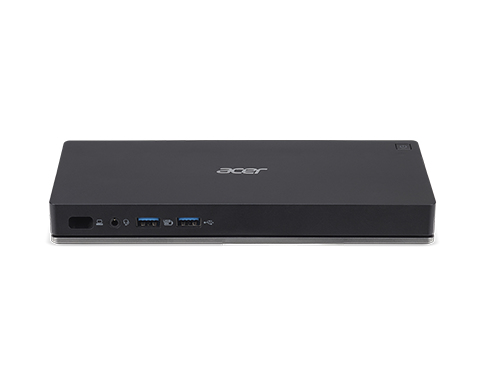 Acer NP.DCK11.01N dockningsstationer för bärbara datorer Dockning Svart