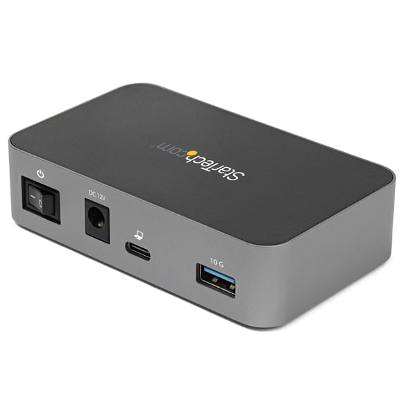 StarTech.com HB31C3A1CS 4-Port-USB-C-Hubb (10 Gbit/s, 3x USB-A och 1x USB-C, 1m värdkabel, driven, m