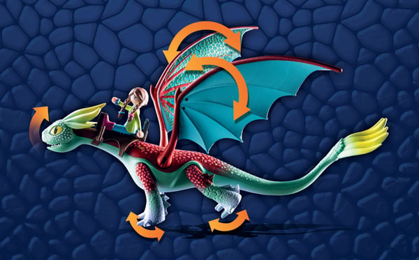 Playmobil Dragons 071083 lasten leluhahmo