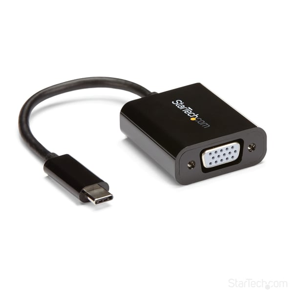 StarTech.com CDP2VGA USB grafisk adapter 1920 x 1200 pixel Sort