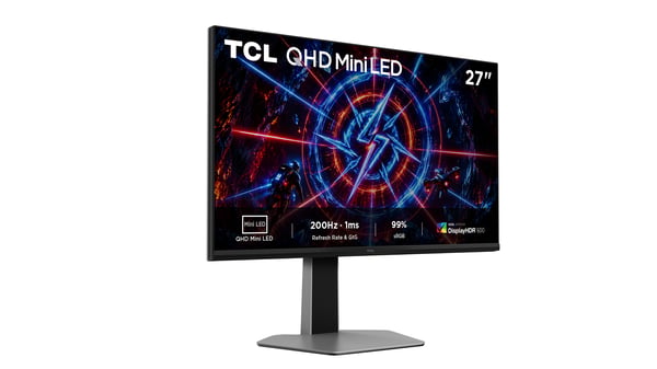 TCL P2 27P2A computerskærm 68,6 cm (27") 2560 x 1440 pixel 2K LED Grå