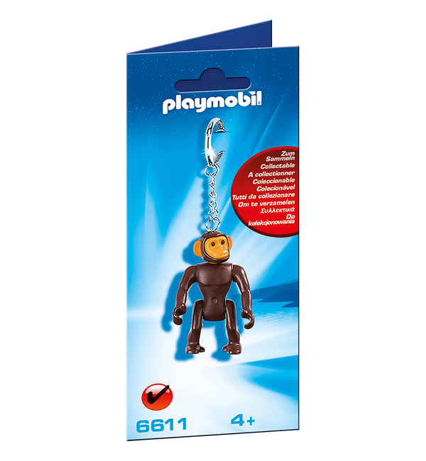 Playmobil 6611 avaimenperä ja -kotelo Avainketju Ruskea