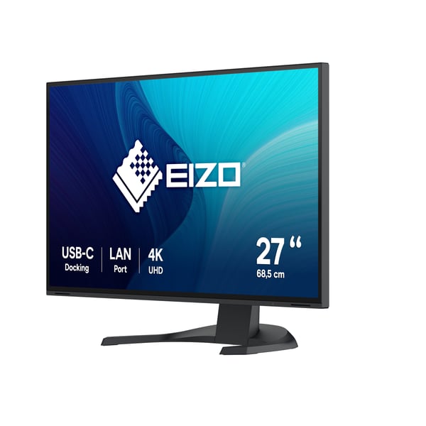 EIZO FlexScan EV2740X-BK computerskærm 68,6 cm (27") 3840 x 2160 pixel 4K Ultra HD LCD Sort