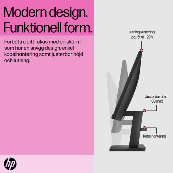 HP P24h G5 FHD-skärm