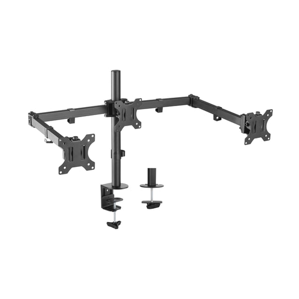 AISENS DT27TSR-061 skærmbeslag og -stativer 68,6 cm (27") Skrivebord Sort