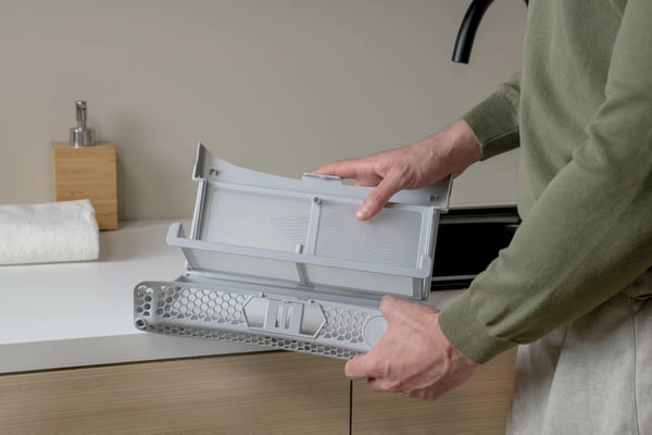 Haier X Series 7 HD90-A367U1-IT tørretumbler Fritstående Front-læsning 9 kg Hvid