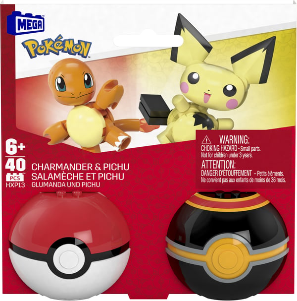 MEGA Pokémon Charmander & Pichu