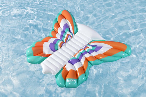 Bestway 43963 pool- och badmadrass Multifärg Mönstrad Polyvinylklorid (PVC)