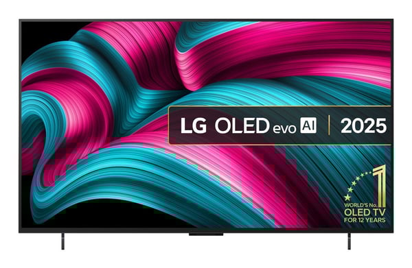LG OLED evo AI OLED42C54LA.AEU TV-apparat 106,7 cm (42") 4K Ultra HD Smart-TV Wi-Fi Svart