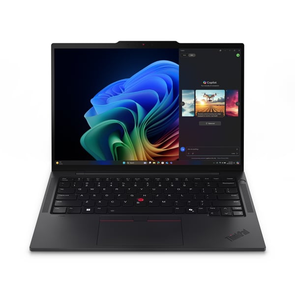 Lenovo ThinkPad T14s Gen 6 (AMD) Copilot+ PC AMD Ryzen AI 7 350 Laptop 35,6 cm (14") WUXGA 32 GB LPDDR5x-SDRAM 1 TB SSD Wi-Fi 7 (802.11be) Windows 11 Pro Tysk Sort