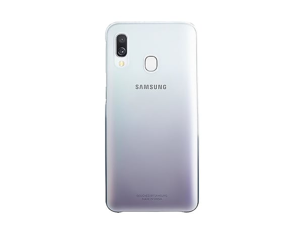 Samsung EF-AA202 mobiltelefonfodral 16,3 cm (6.4") Mobilskal Svart, Transparent