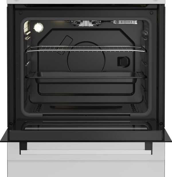 Beko FBG62010DW Fritstående komfur Gas Gaskomfur Hvid