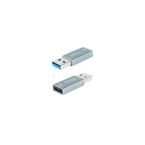 Nanocable 10.02.0013 kabel kønsskifter USB A Grå