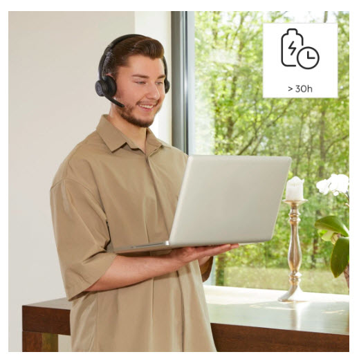 Hama BT700 Headset Trådlös Huvudband Samtal/musik USB Type-C Bluetooth Svart