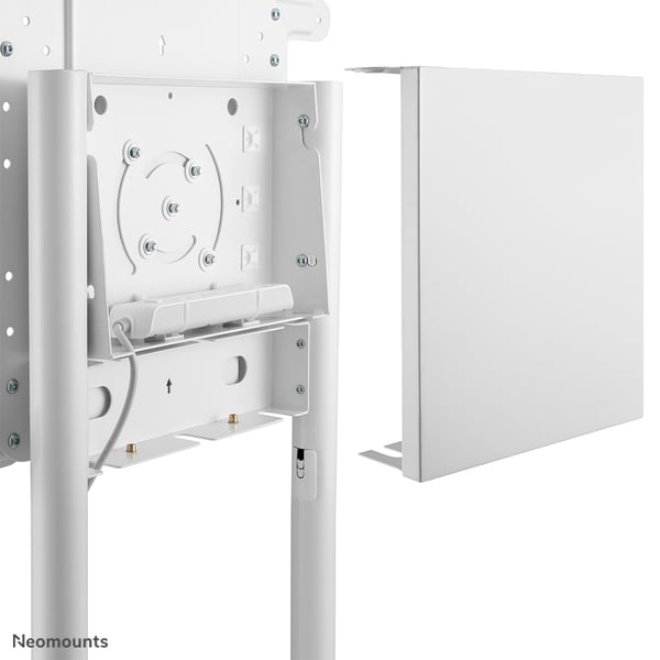 Neomounts NS-M1250WHITE multimedialaitteiden kärry ja teline Valkoinen