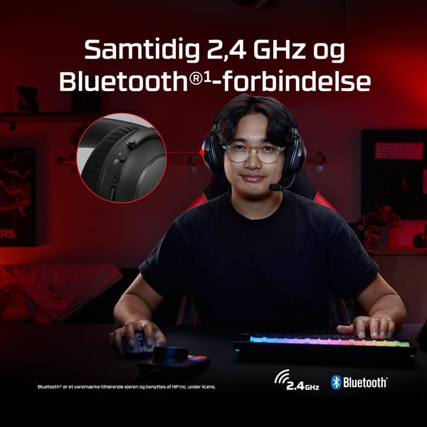 HyperX Cloud Alpha 2 – trådløst gamingheadset
