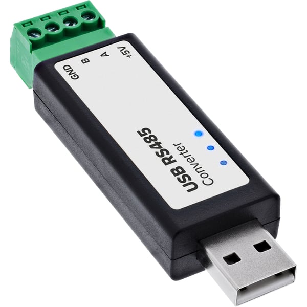 InLine 33307C seriel konverter/repeater/isolator USB 2.0 RS-485 Sort