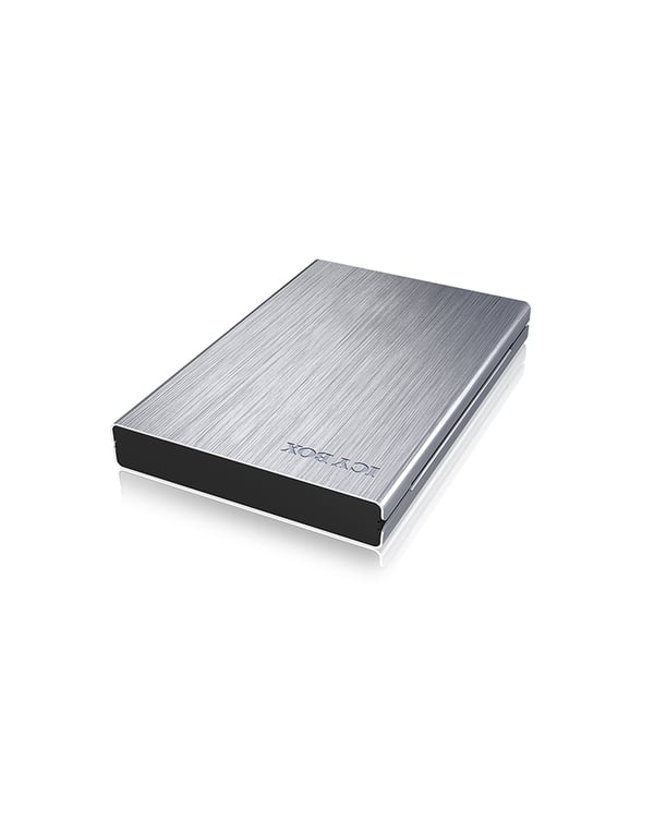 ICY BOX IB-241WP HDD/SSD kabinet Anthracit, Sølv 2.5"