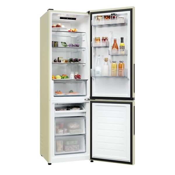 Candy CNCQ2T518EC Fritstående 279 L Cremefarvet