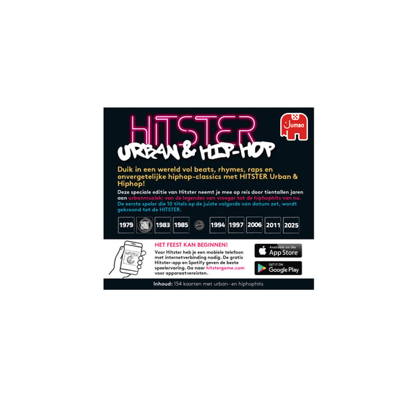 Jumbo Hitster 1110100788 sällskapsspel 30 min Tillägg till brädspel Party