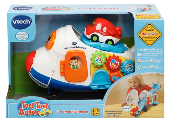 VTech Toet Toet Auto's 2 in 1 Vrachtvliegtuig