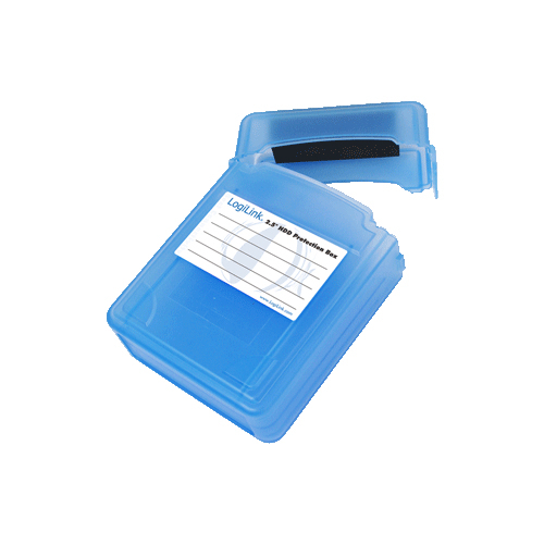 LogiLink 2.5\" HDD Beskyttelsesboks til 2 HDD'er - Festplattenlaufwerk-Schutzgehäuse