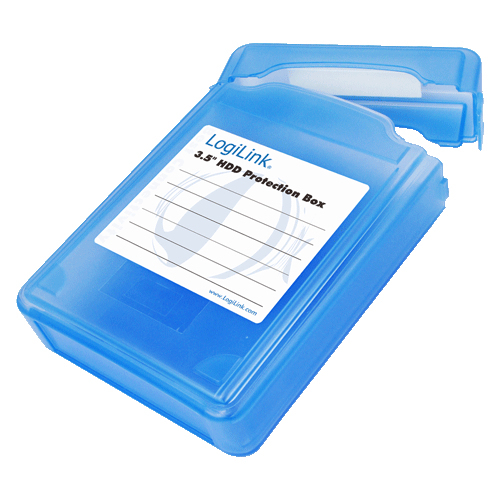 LogiLink 3.5\" HDD Beskyttelsesboks til 1 HDD - Festplattenlaufwerk-Schutzgehäuse LogiLink 3.5\" HDD Beskyttelsesboks til 1 HDD - Festplattenlaufwerk-Schutzgehäuse