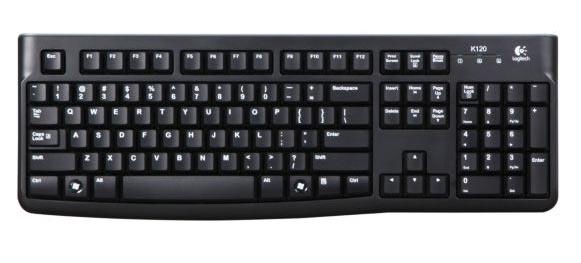 Logitech K120-tastatur, Pan Nordic Brown Box fra Logitech