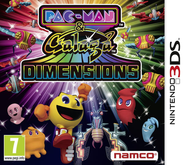 BANDAI NAMCO Entertainment Pac Man & Galaga Dimensions Englanti Nintendo 3DS