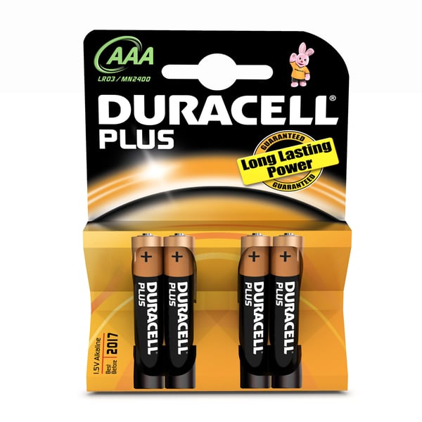 Duracell AAA Plus Engångsbatteri Alkalisk
