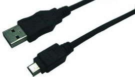 LogiLink CU0014 USB-kabel USB 2.0 1,8 m USB A Mini-USB B 0,48 Gbit/sek. Sort
