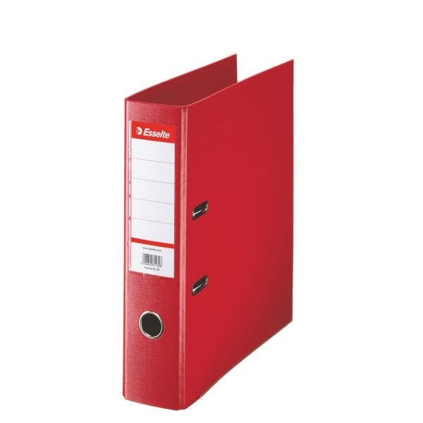 Esselte Plastic Standard Lever Arch Files, Red ringbind A4 Rød Esselte Plastic Standard Lever Arch Files, Red ringbind A4 Rød