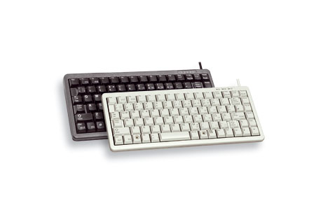 CHERRY Compact keyboard, Combo (USB + PS/2) näppäimistö Office USB + PS/2 QWERTY Harmaa CHERRY Compact keyboard, Combo (USB + PS/2) näppäimistö Office USB + PS/2 QWERTY Harmaa