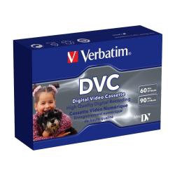Verbatim Digital Video Cassette 60 Min Single Videokassette 60 min. 1 stk Verbatim Digital Video Cassette 60 Min Single Videokassette 60 min. 1 stk
