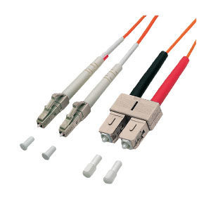 LogiLink 5m, 50/125, LC - SC, Om3 InfiniBand og fiberoptisk kabel Orange