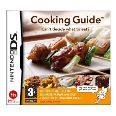 Nintendo Cooking Guide: Can’t Decide What to Eat?, NDS Standard Engelska Nintendo DS