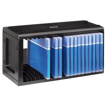 Hama CD-Rack 20, Black 20 levyt Musta
