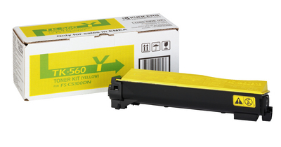 KYOCERA TK-560Y tonerpatron 1 stk Original Gul KYOCERA TK-560Y tonerpatron 1 stk Original Gul