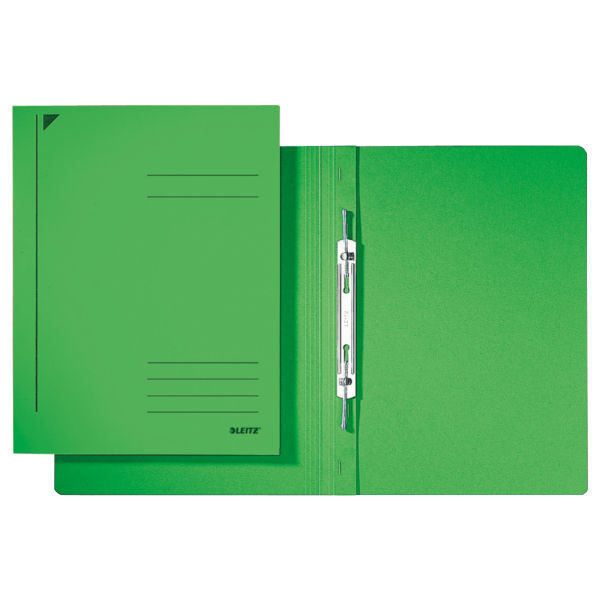 Leitz Spiral folder, A4, green ringbind Grøn