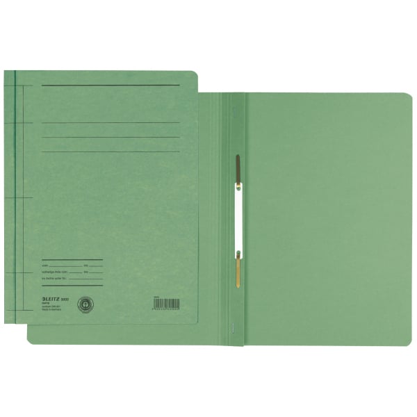 Leitz Cardboard binder, A4, green ringbind Grøn Leitz Cardboard binder, A4, green ringbind Grøn