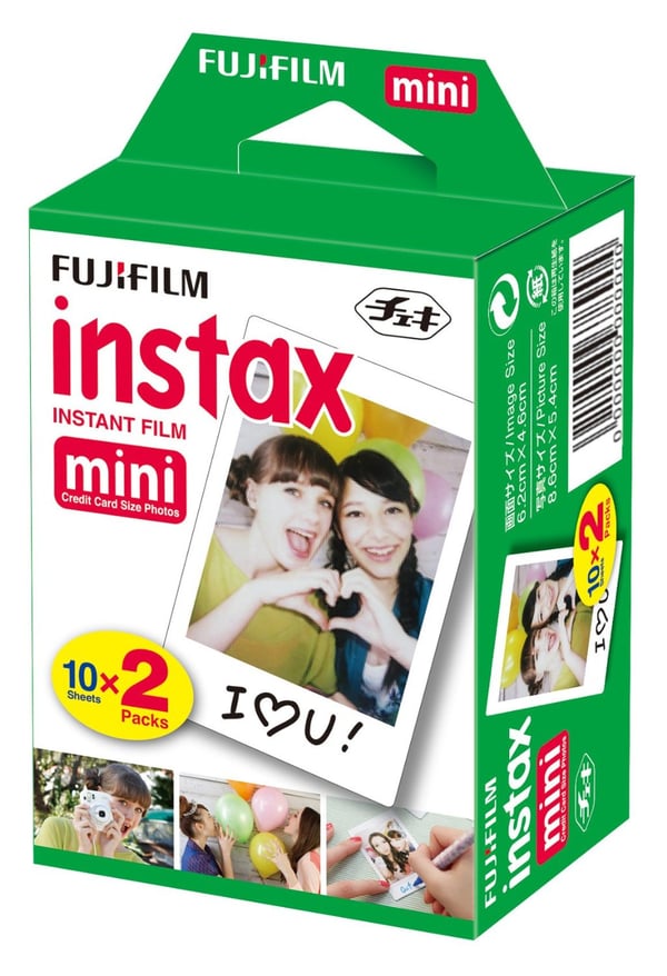 Fujifilm 16386016 polaroidfilm 20 styck 54 x 86 mm Fujifilm 16386016 polaroidfilm 20 styck 54 x 86 mm
