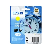 Epson Alarm clock Singlepack Yellow 27XL DURABrite Ultra Ink