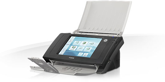 Canon ScanFront 330 Skanner med papir-tilførsel 600 x 600 dpi A4 Sort, Hvid Canon ScanFront 330 Skanner med papir-tilførsel 600 x 600 dpi A4 Sort, Hvid