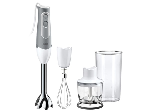 Braun MQ 525 0,6 L Nedsænkning blender 600 W Grå, Hvid