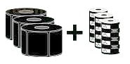 Zebra Z-Select 2000T Hvid Selvklæbende printeretiket Zebra Z-Select 2000T Hvid Selvklæbende printeretiket