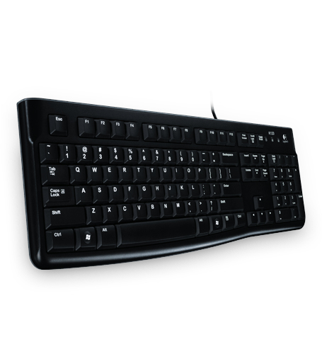 Logitech Keyboard K120 for Business tastatur Universel USB Ukrainsk Sort